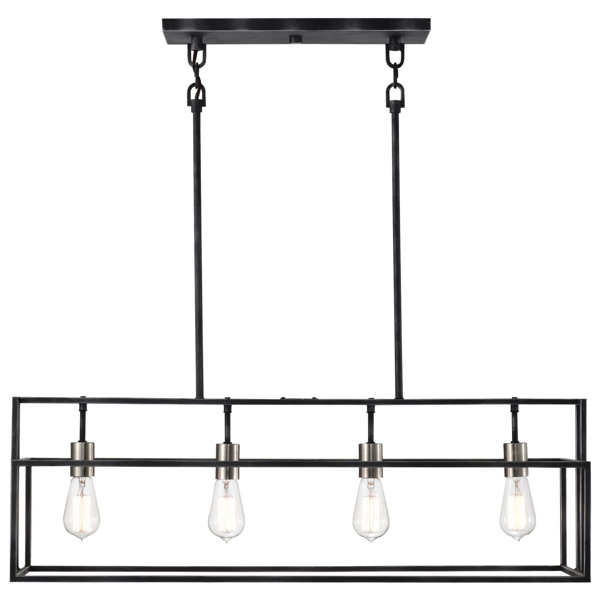 Shown in Iron Black with Brushed Nickel Accents finish