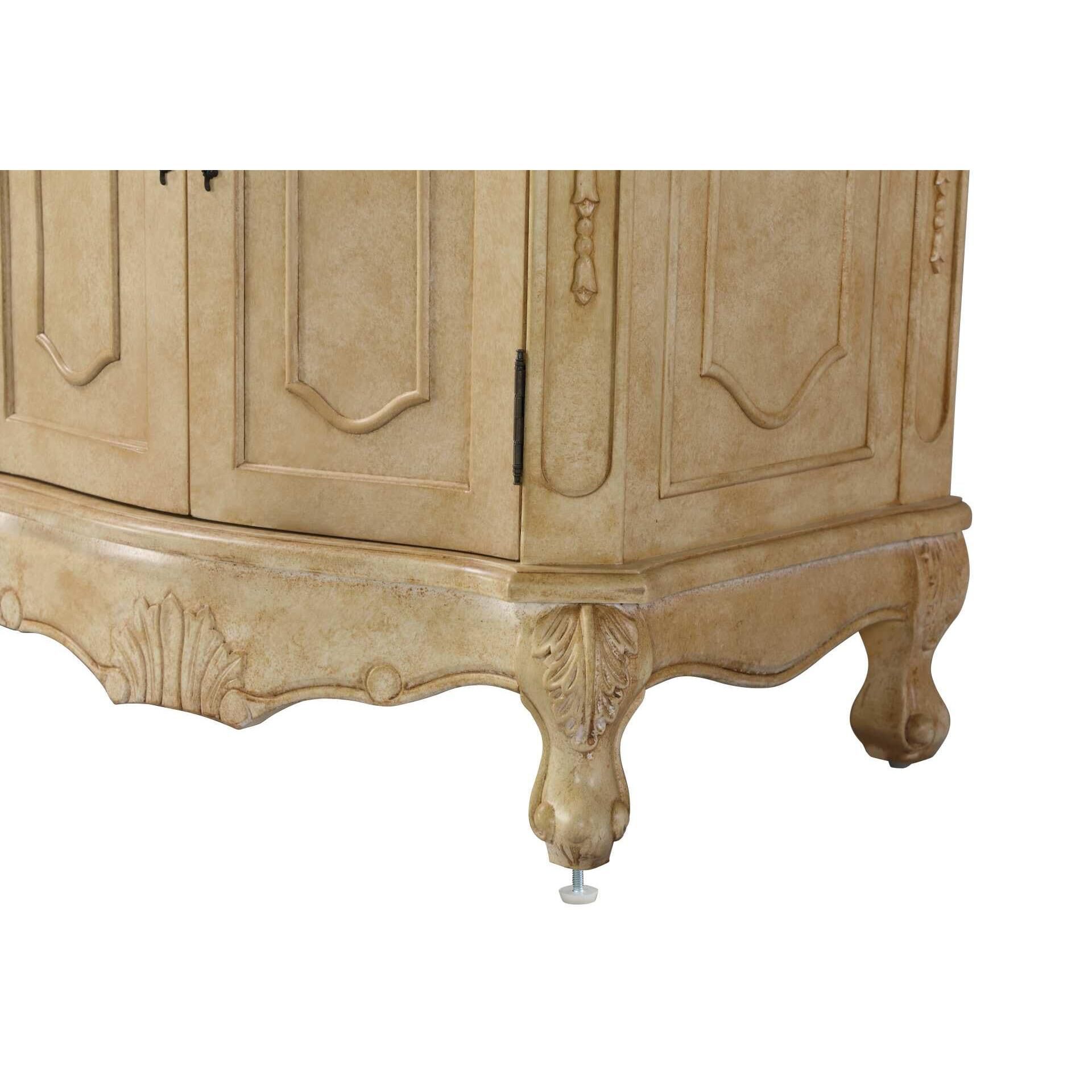 Shown in Antique Beige finish