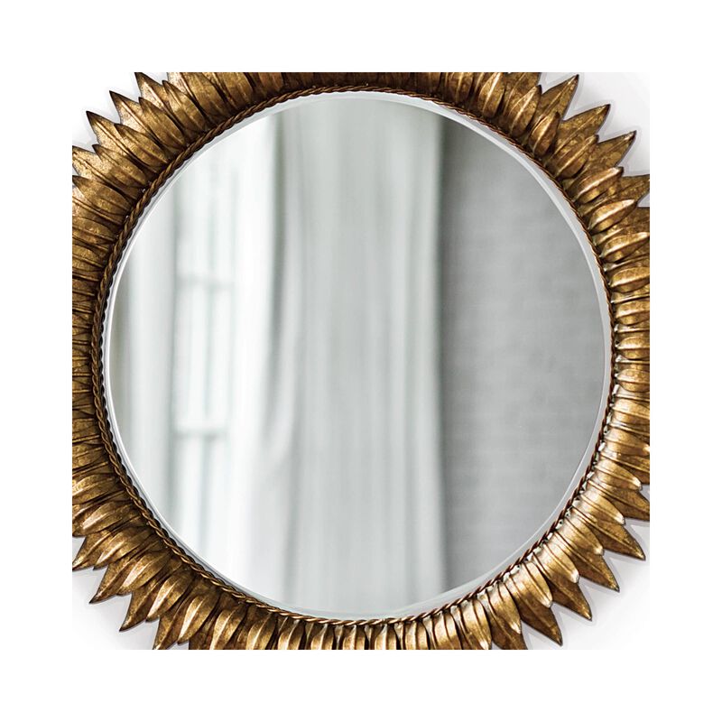 Sun Flower Small Decorative Mirror by Regina Andrew