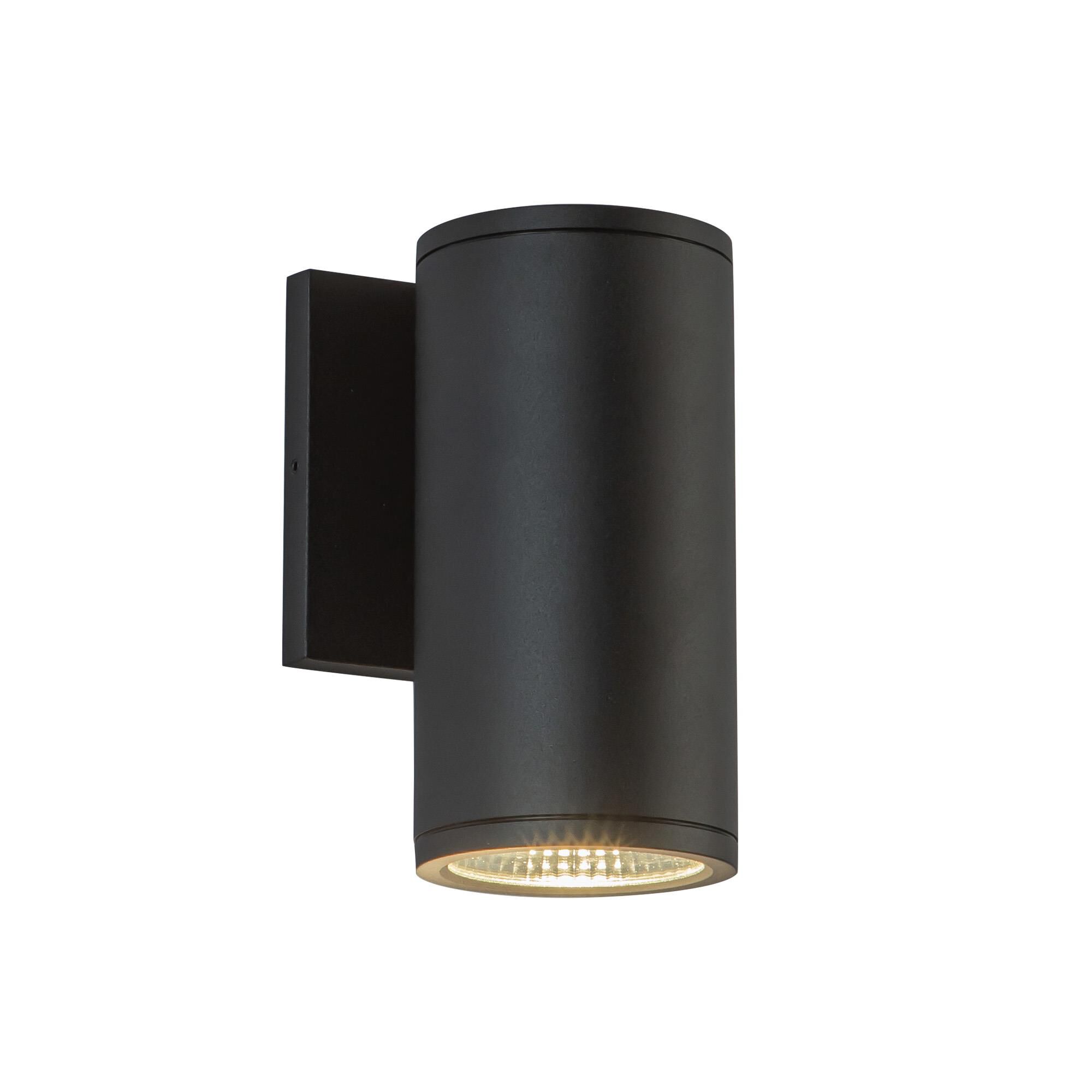 Shown in Black finish and Clear glass