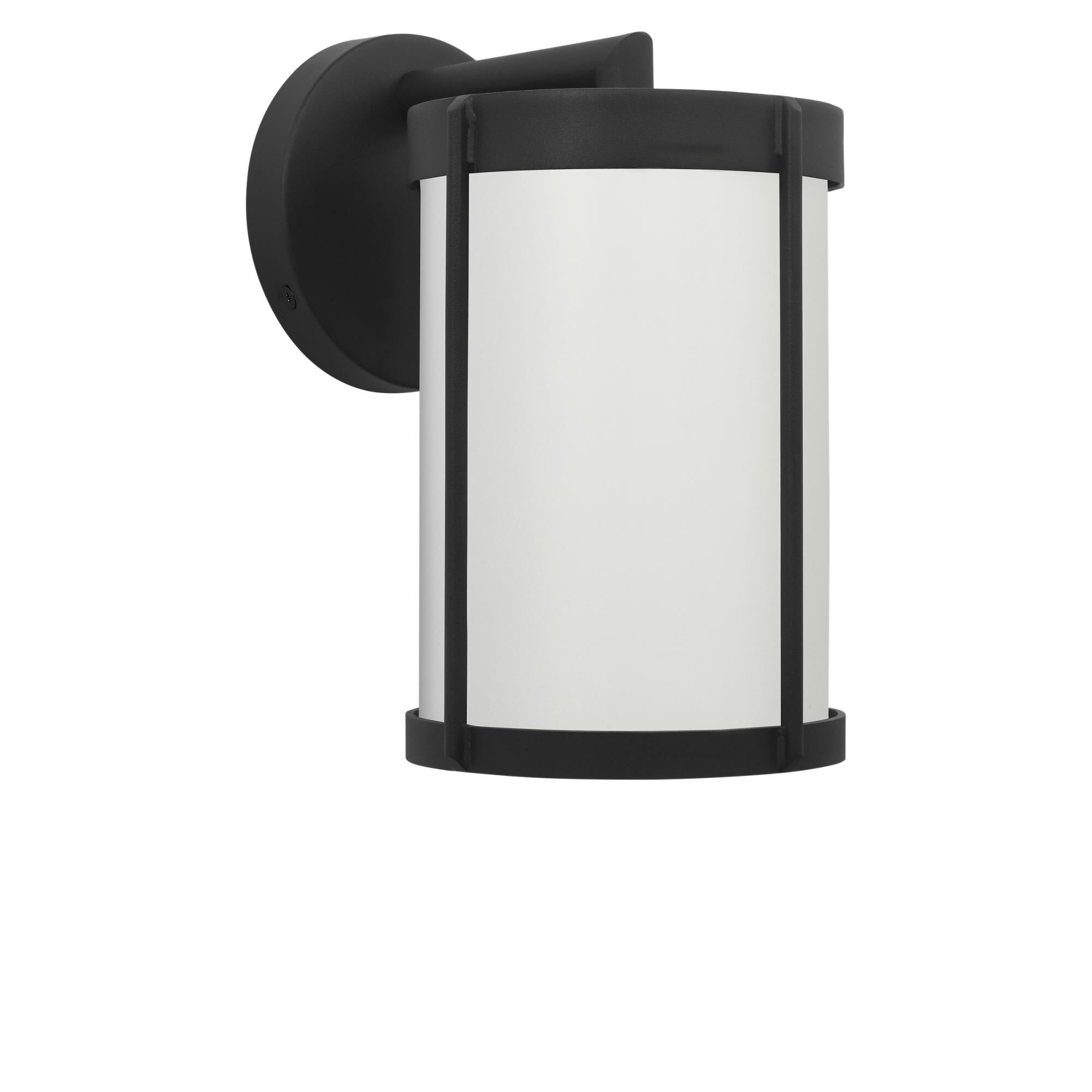 Shown in Textured Black finish and White Aluminum shade