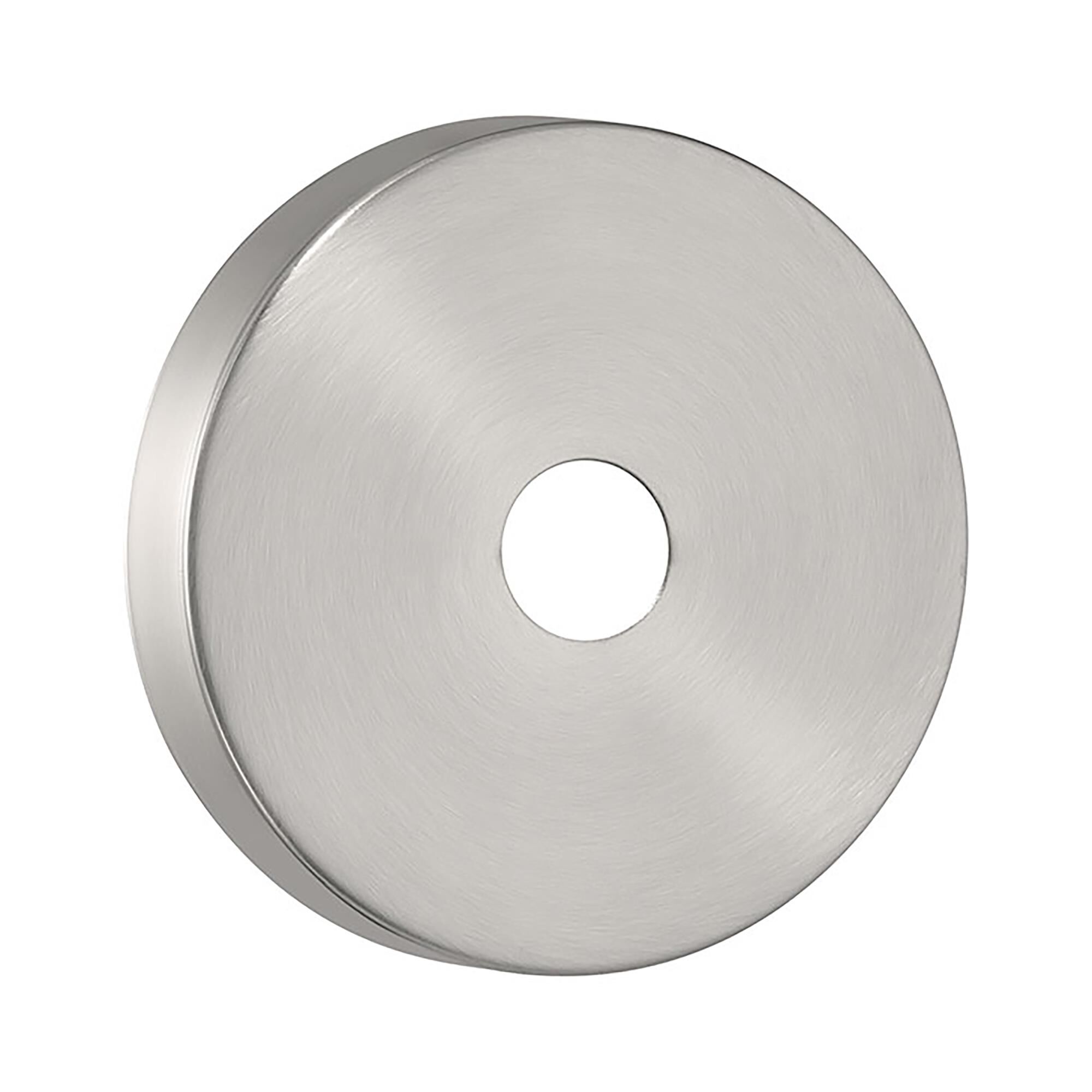 Shown in Brushed Nickel finish and White Frosted glass