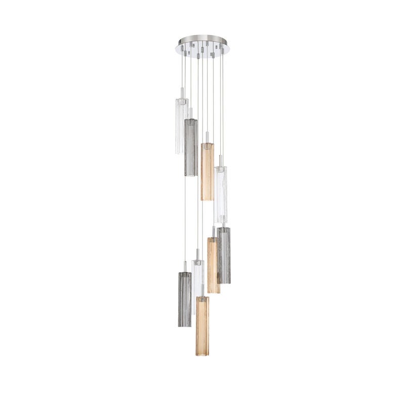 Addis 12 Inch Multi Light Pendant by Crystorama