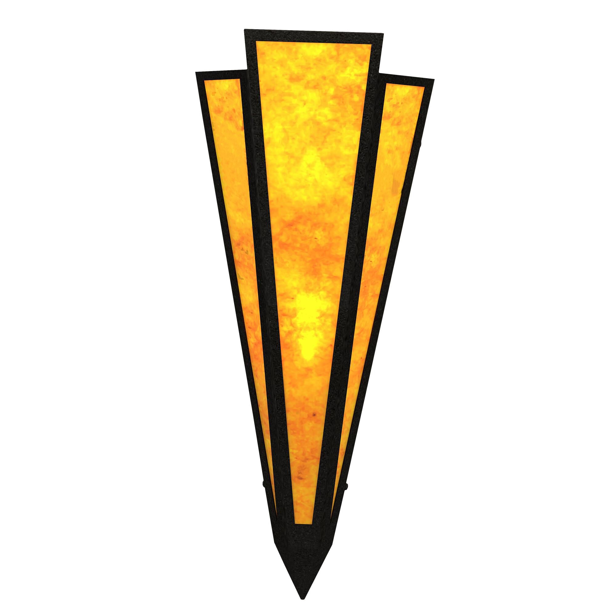 Brum 22 Inch Tall 2 Light Outdoor Wall Light by Meyda Lighting