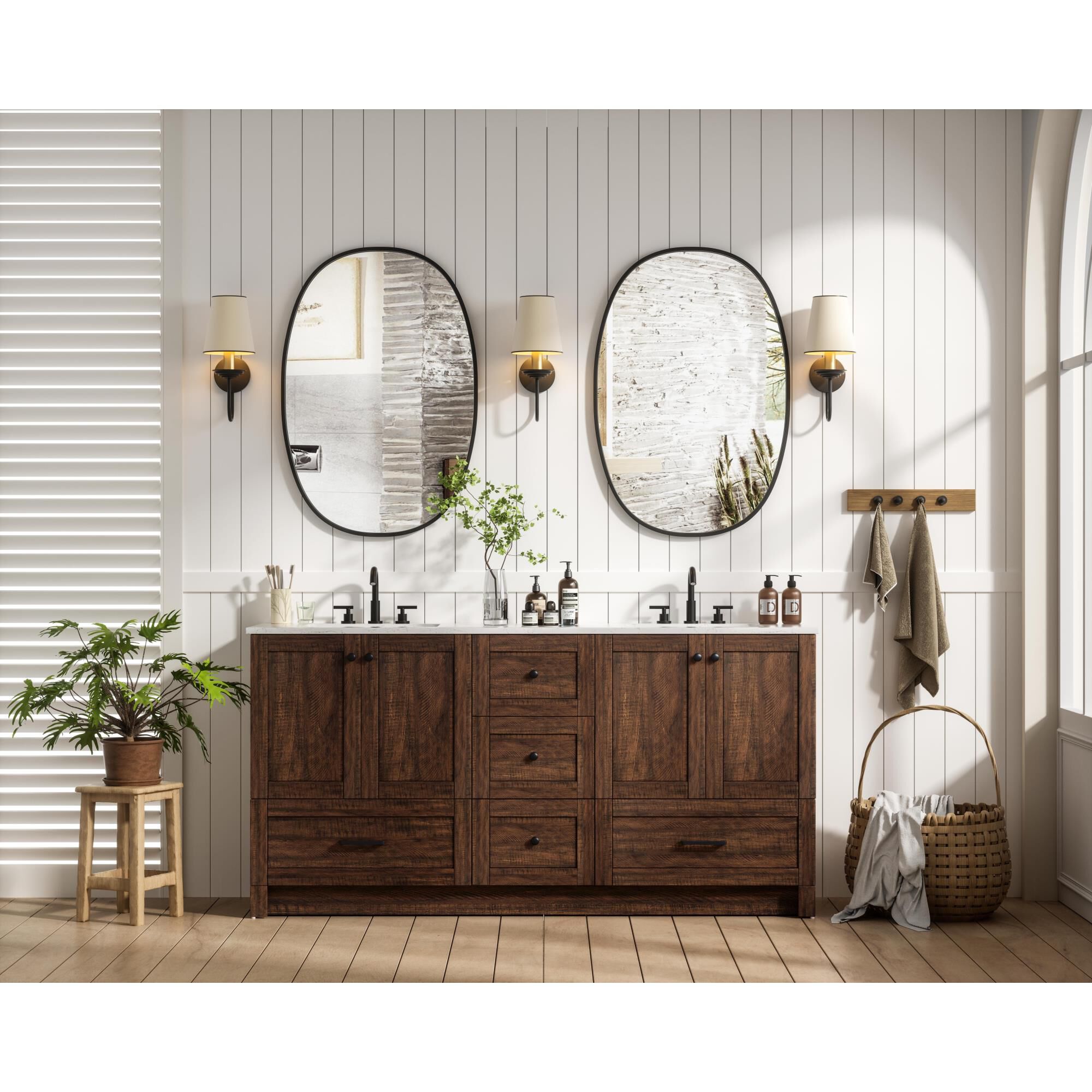 Soma 66 Inch Bath Vanity by Elegant Dcor