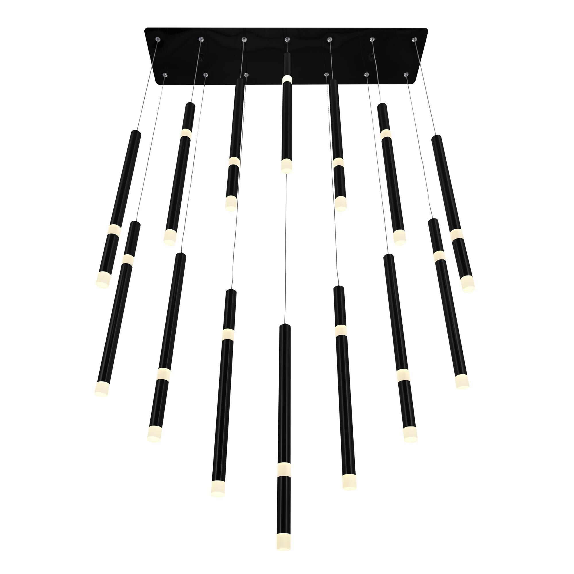 Shown in Black finish