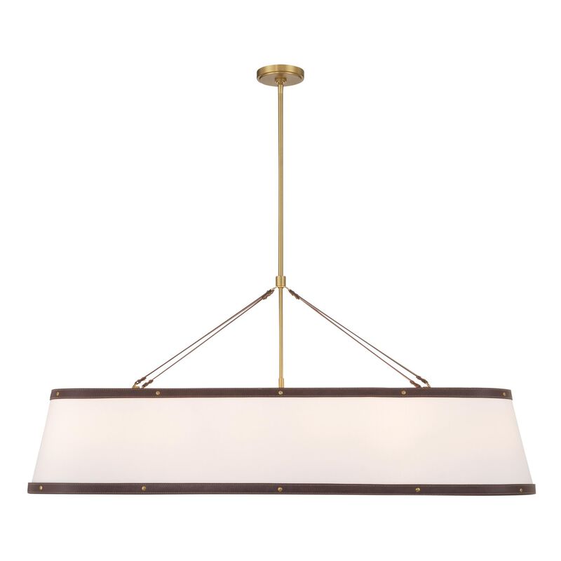 Callahan Medium Linear Chandelier by Crystorama