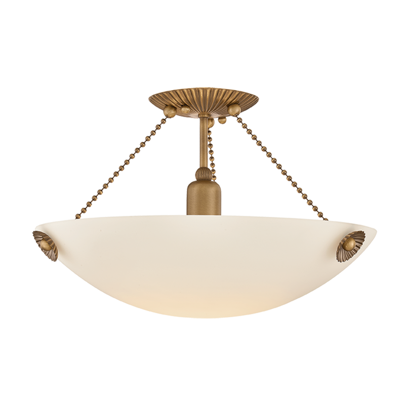 Vivienne 15 Inch Semi Flush Mount by Mitzi