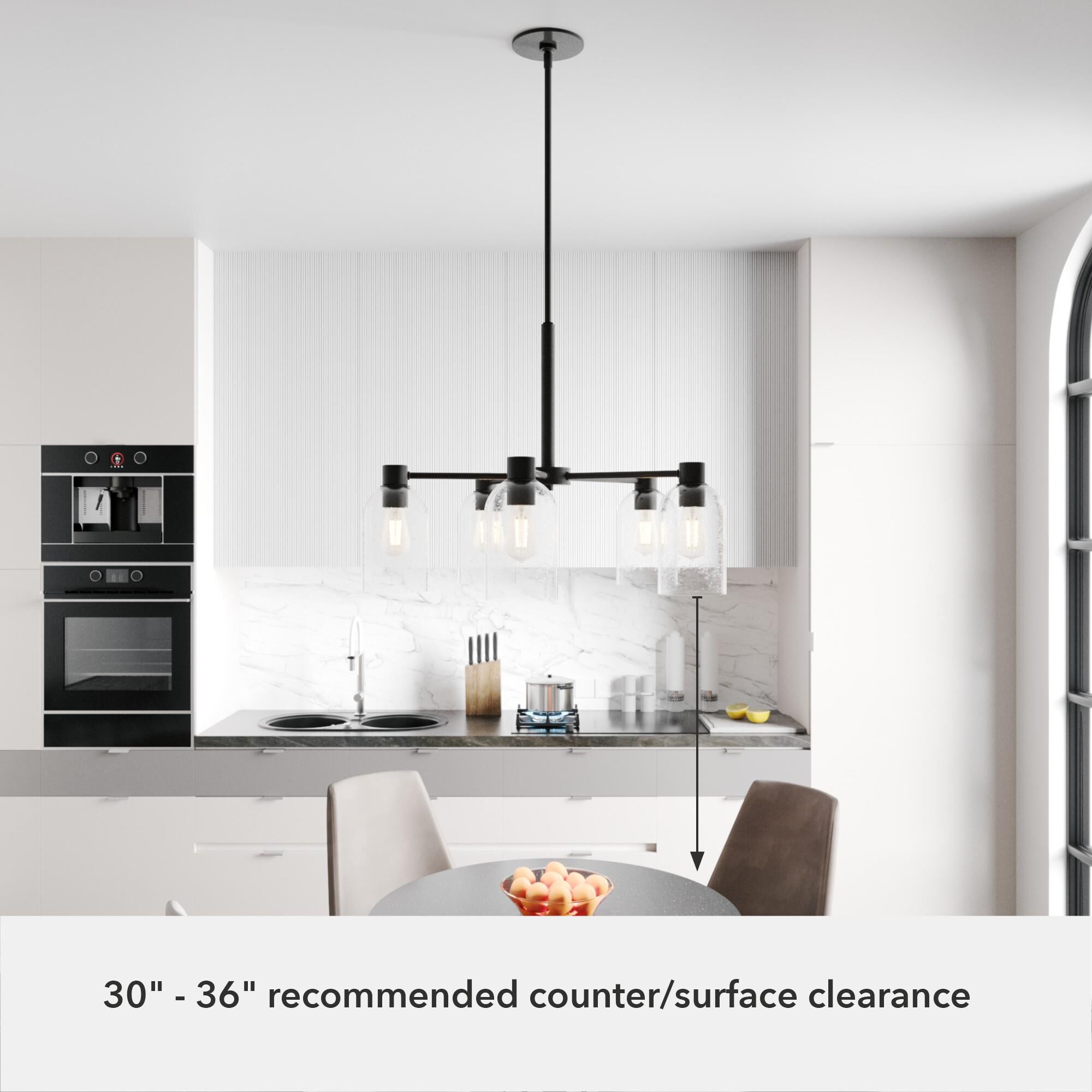 Shown in Noble Bronze finish and Clear Seeded glass