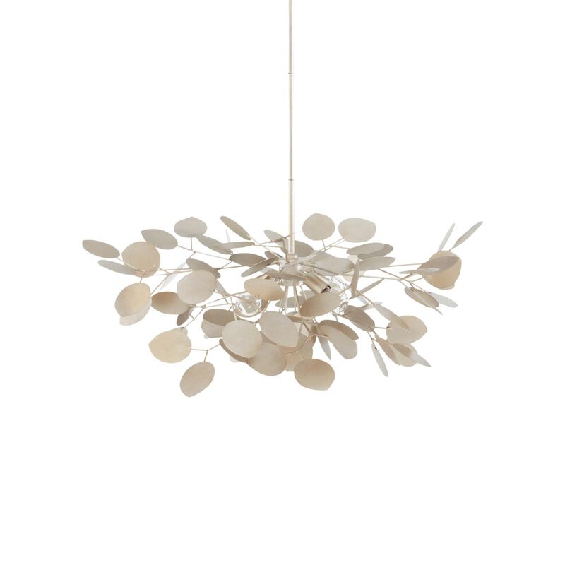 Lunaria 31 Inch Chandelier by Currey & Company