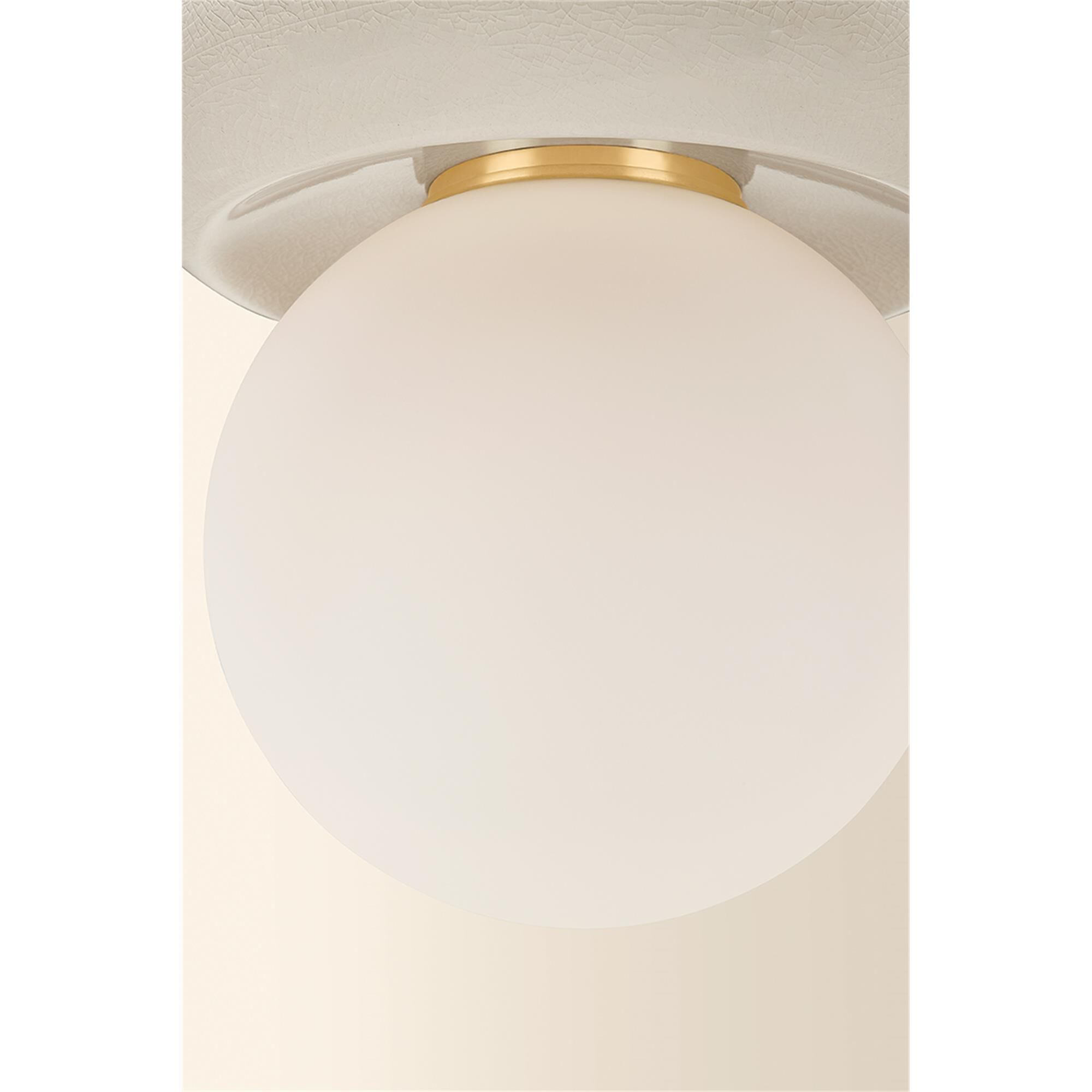 Tyra 9 Inch Flush Mount,