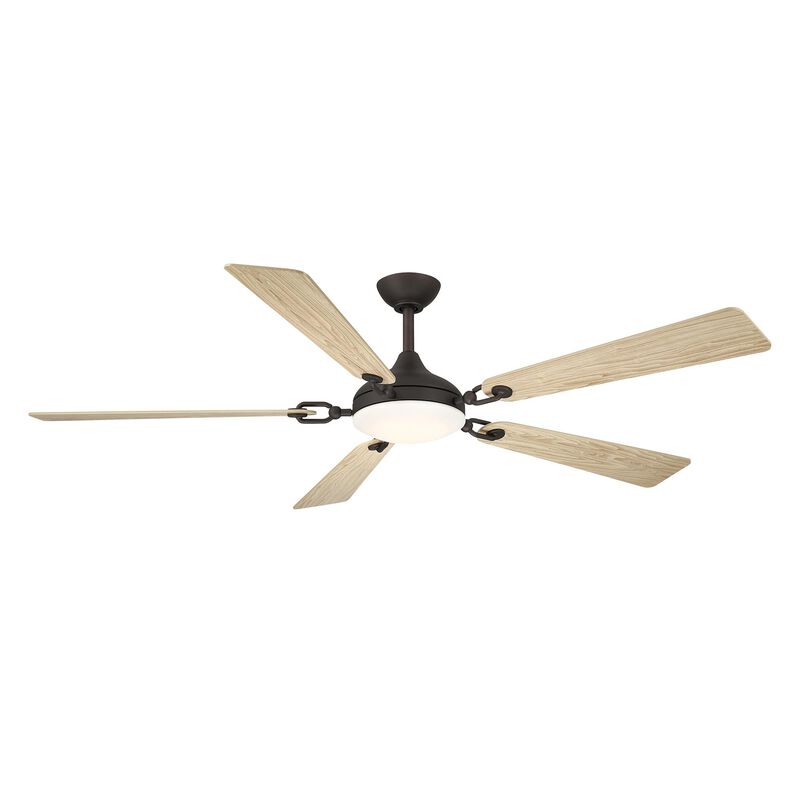 Cadena 65 Inch Ceiling Fan with Light Kit by Minka Aire