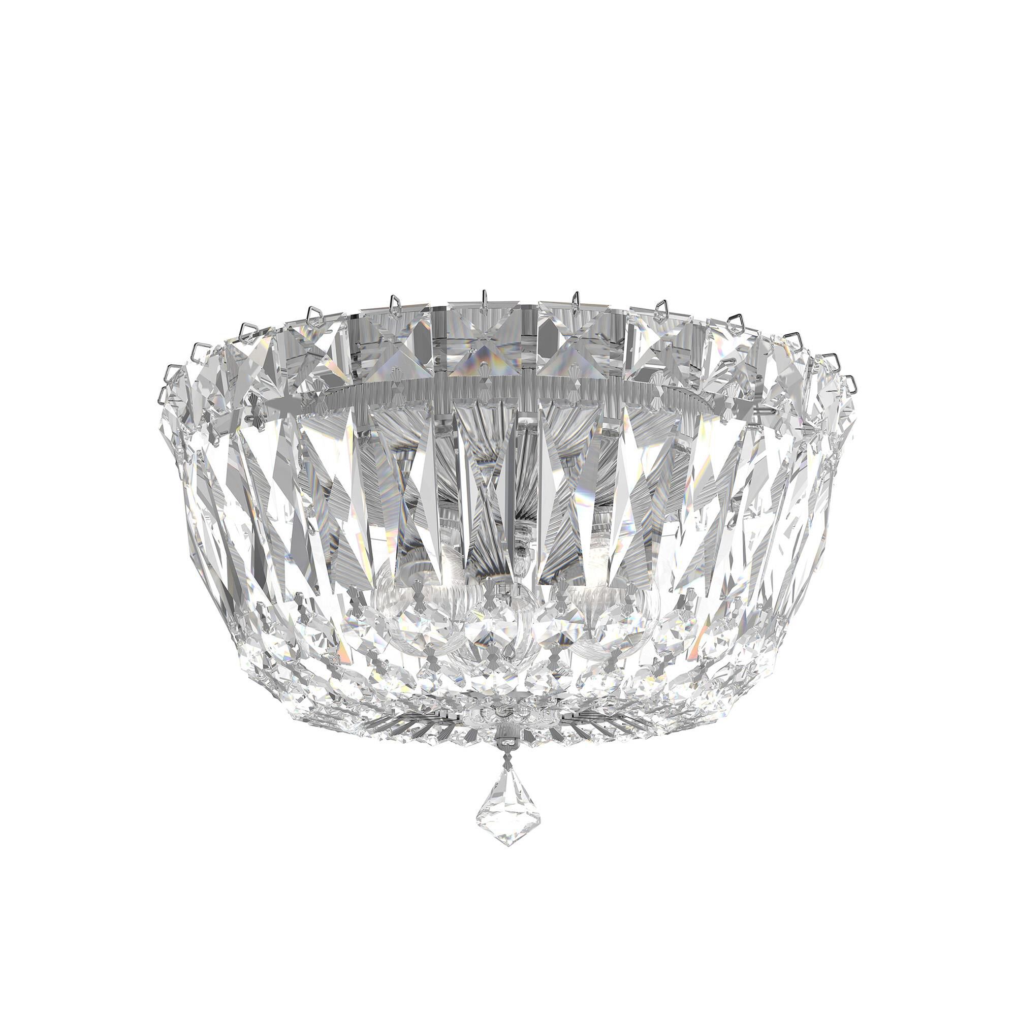 Petit Crystal Deluxe 8 Inch Flush Mount by Schonbek