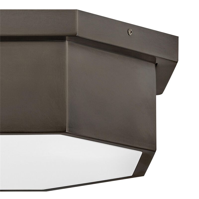 Facet 18 Inch 3 Light Flush Mount by Hinkley