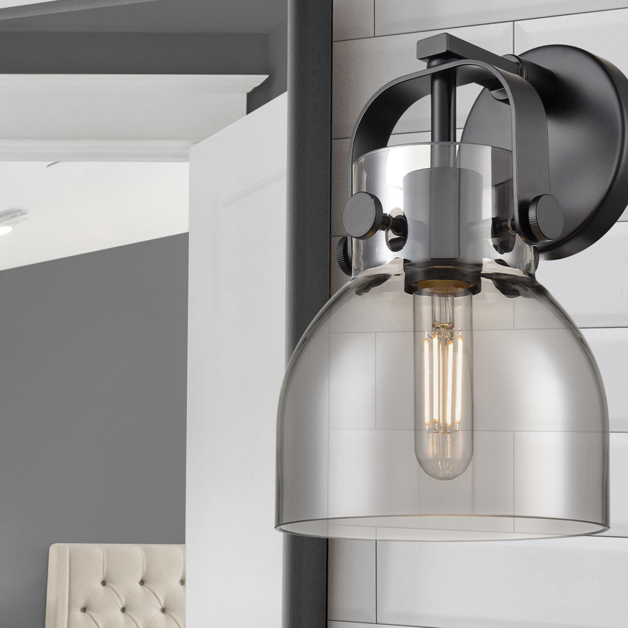 Bruno Marashlian Pilaster II Bell 10 Inch Wall Sconce by Innovations Lighting