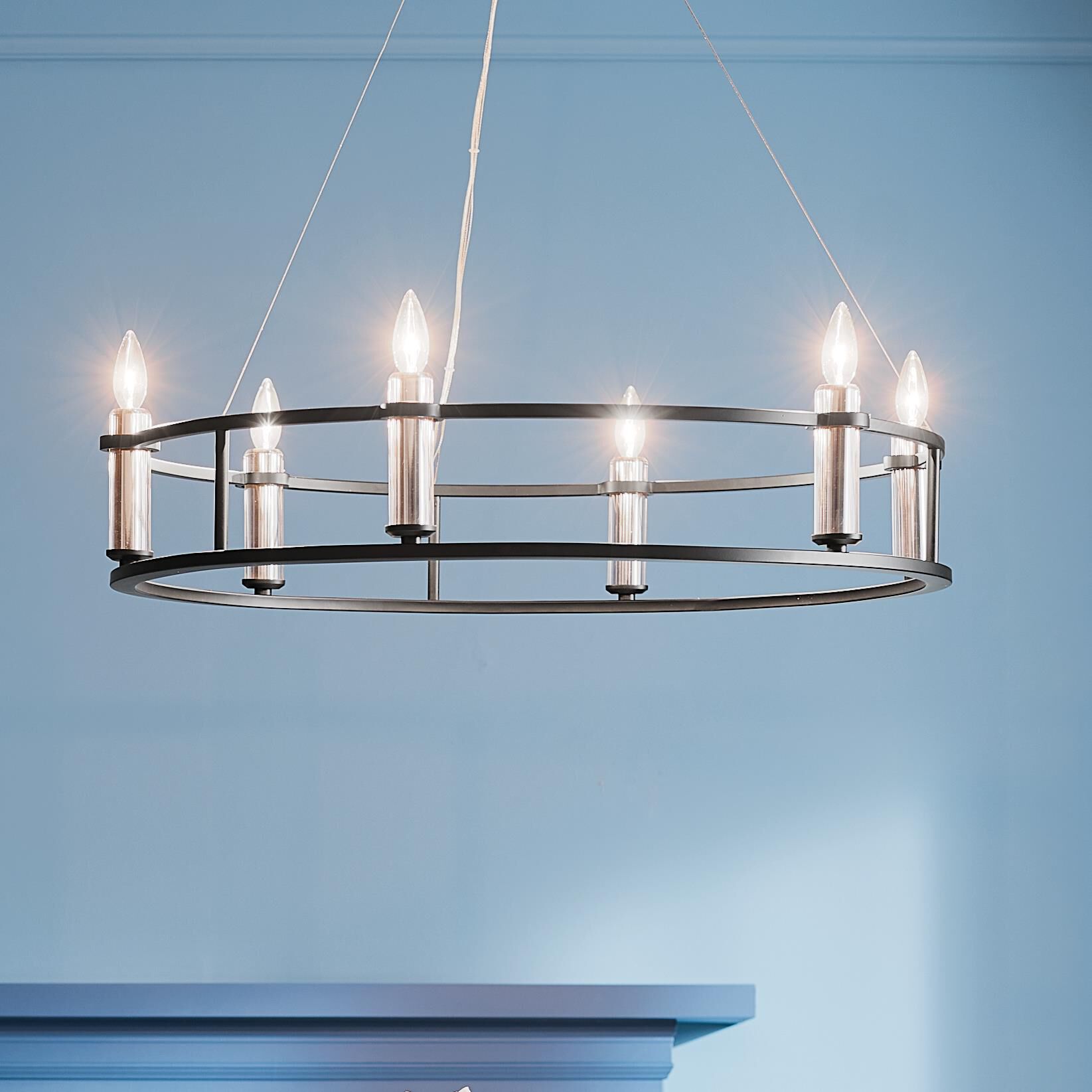 Shown in Black finish