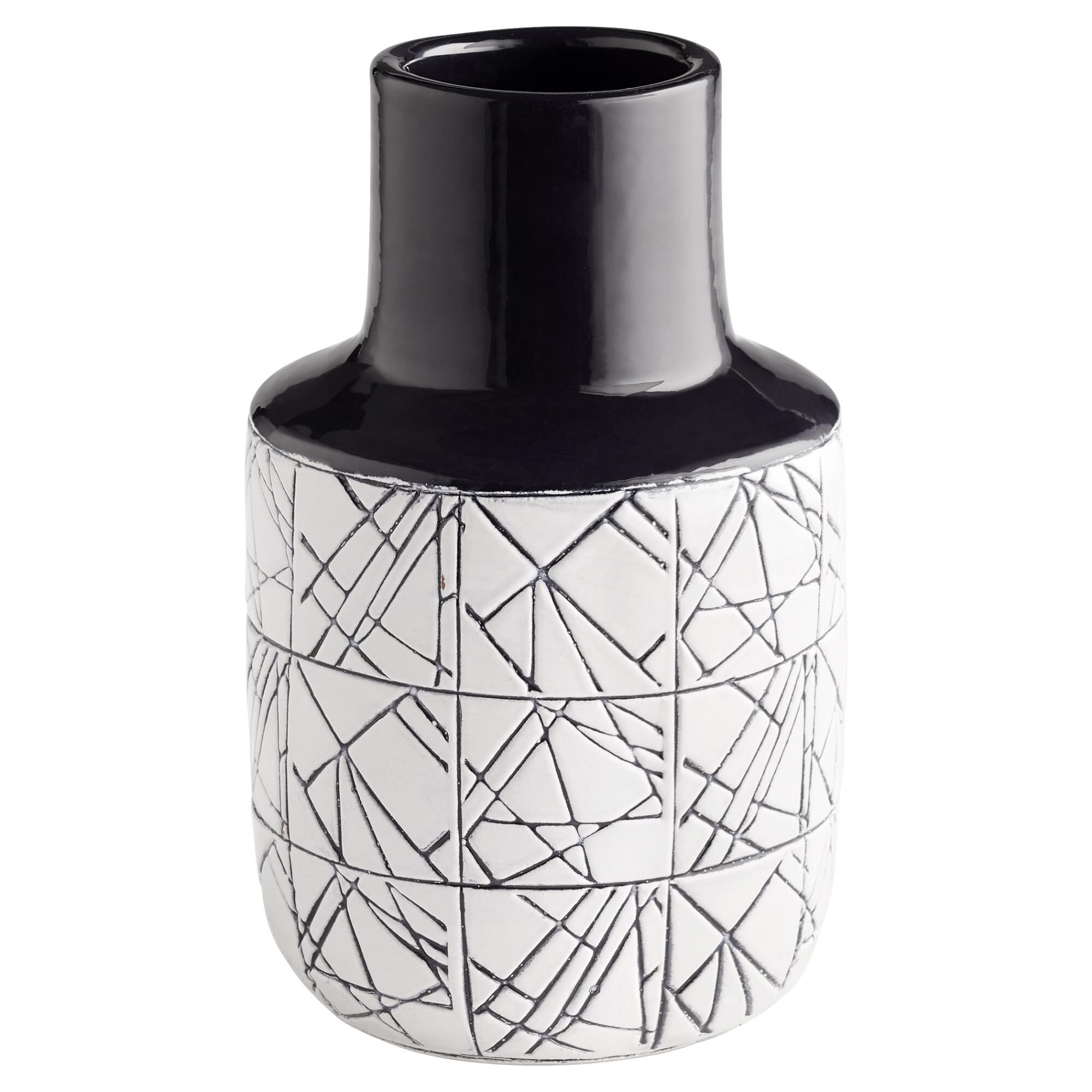 Dark Zenith Vase-MD Vase-Urn by Cyan Designs
