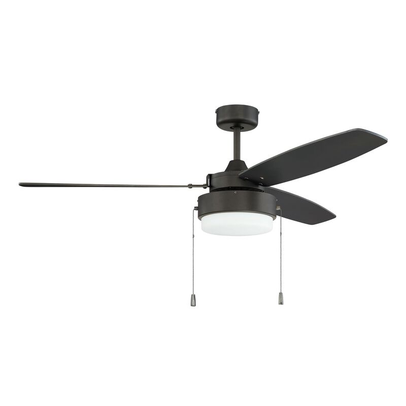 Intrepid 52 Inch Ceiling Fan with Light Kit by Craftmade