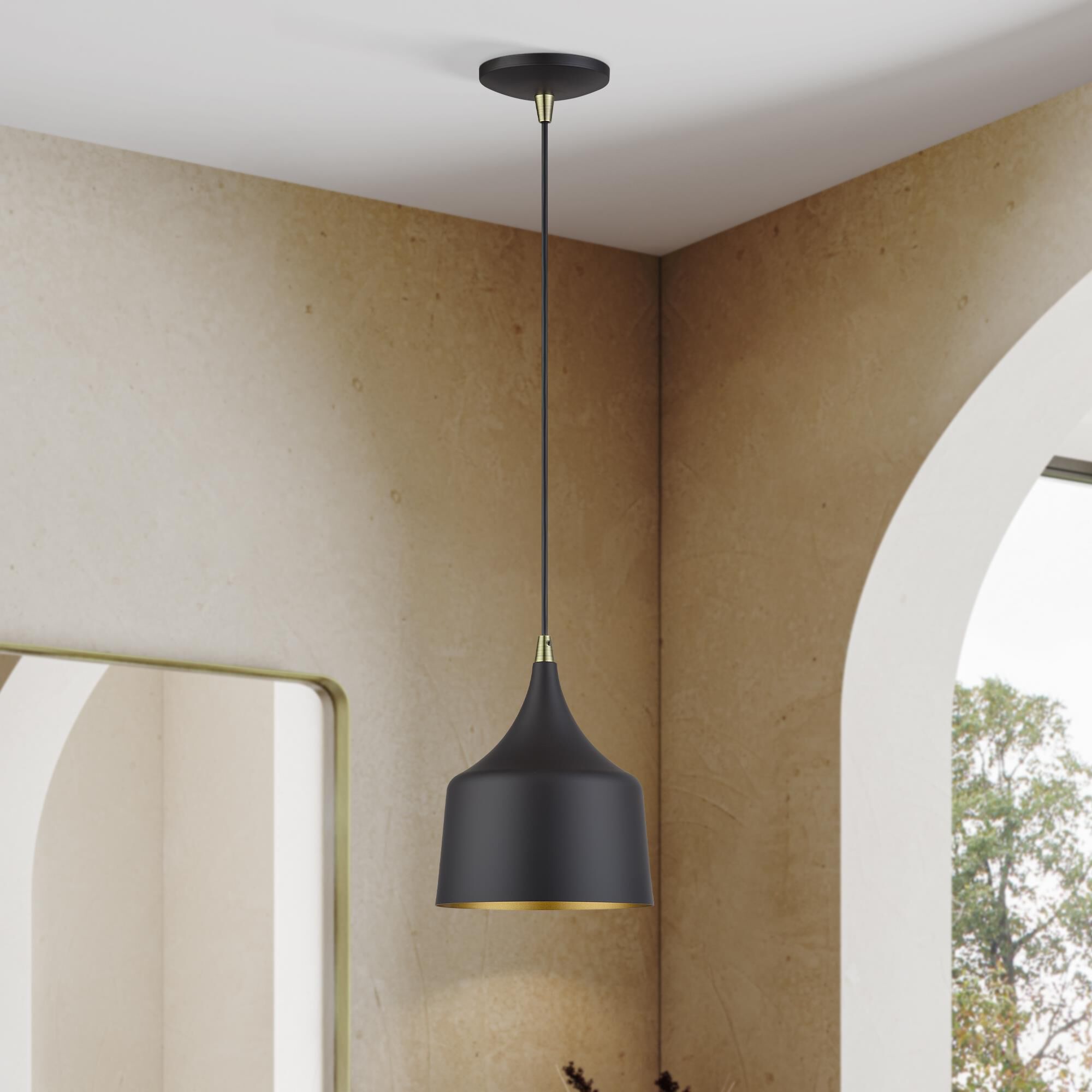 Bolita 8 Inch Mini Pendant by Livex Lighting