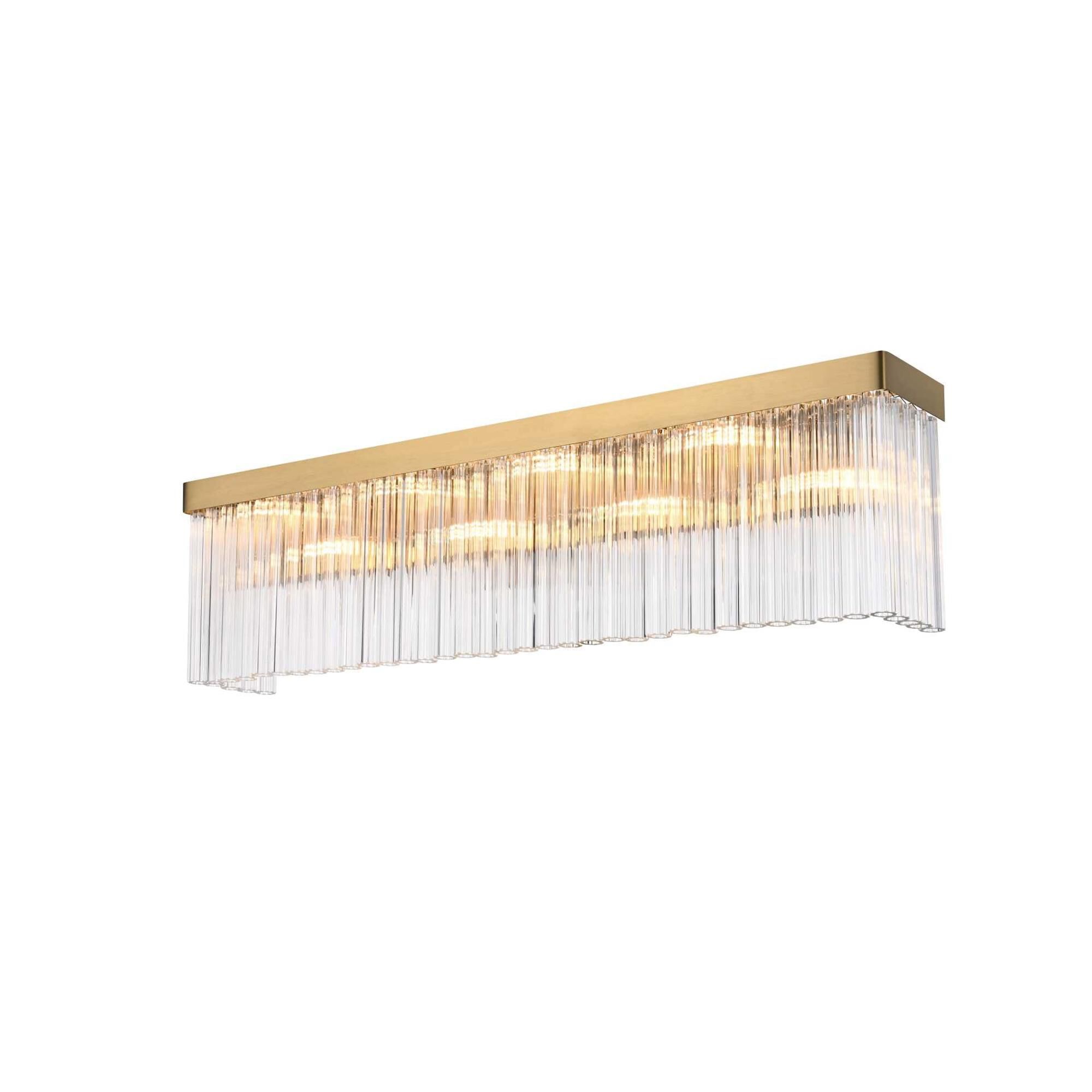 Shown in Satin Gold finish and Rc crystal