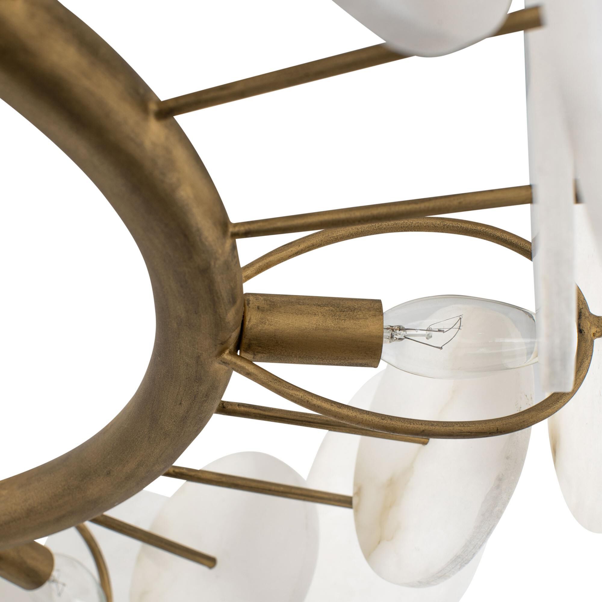 Cosmos 30 Inch 6 Light Chandelier by Varaluz