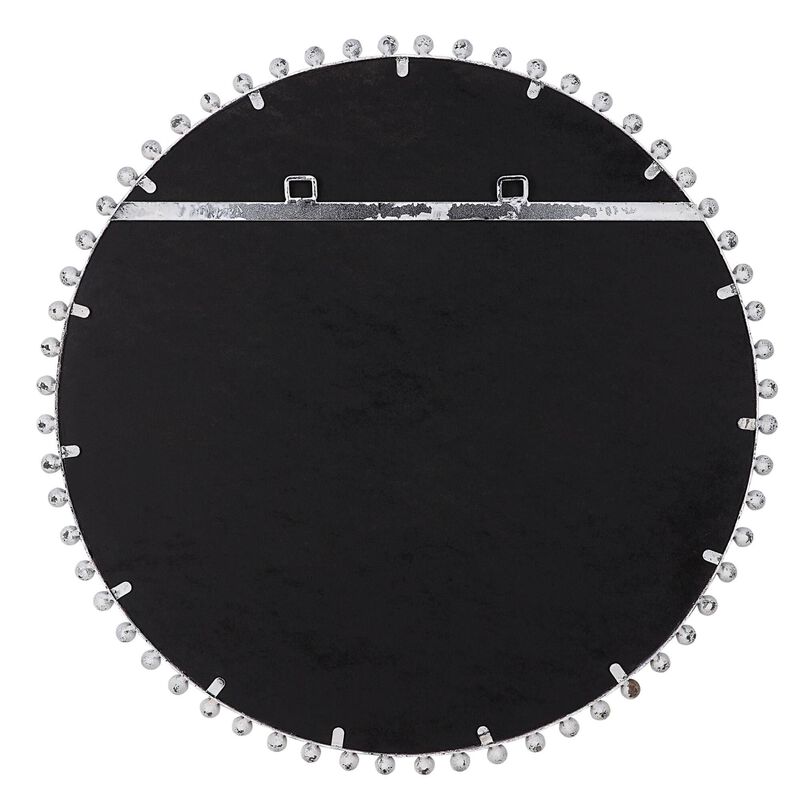 Uttermost Taza Round Iron Mirror Decorative Mirrors by Uttermost