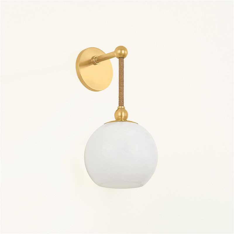 Mandy Cheng Abbie Medium Wall Sconce by Mitzi