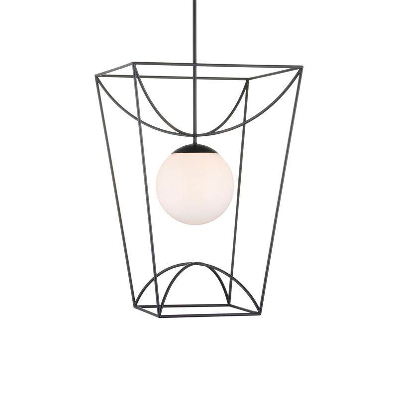 Rochefort 21 Inch Outdoor Hanging Lantern by Currey and Company