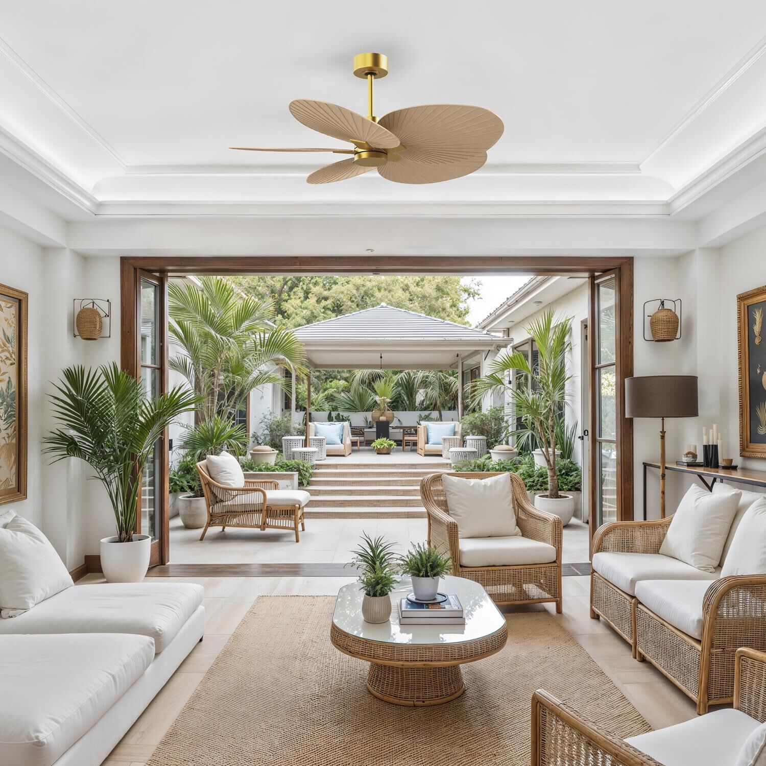 Alessandra Tropical 48 Inch Ceiling Fan by Matthews Fan Company