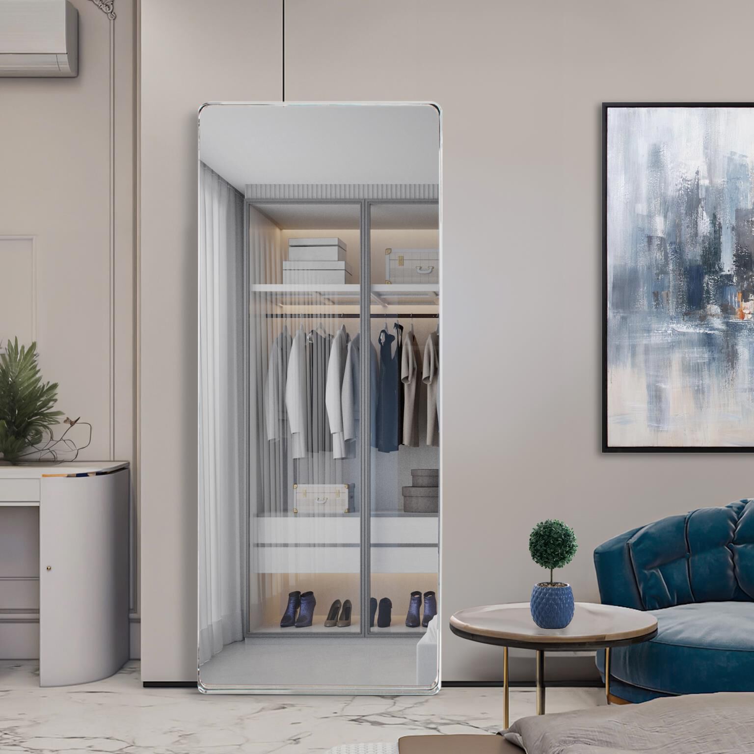 The Steele Decorative Mirror by Howard Elliott Collection