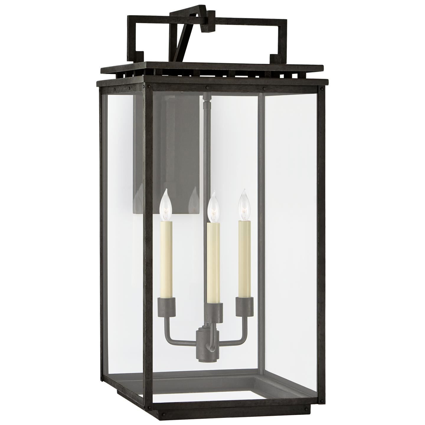Chapman & Myers Cheshire 27 Inch Tall 3 Light Outdoor Wall Light by Visual Comfort Signature Collection