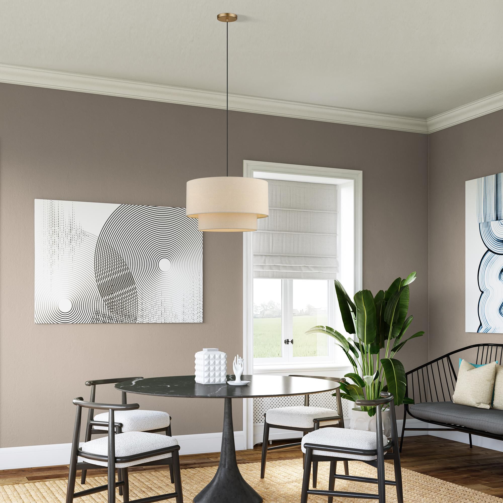 Bellingham 20 Inch Large Pendant by Livex Lighting