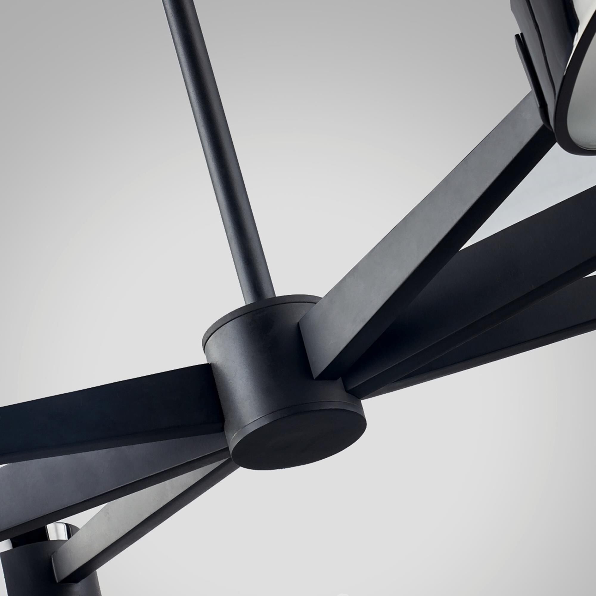 Shown in Carbide Black and Black Chrome finish and Steel shade