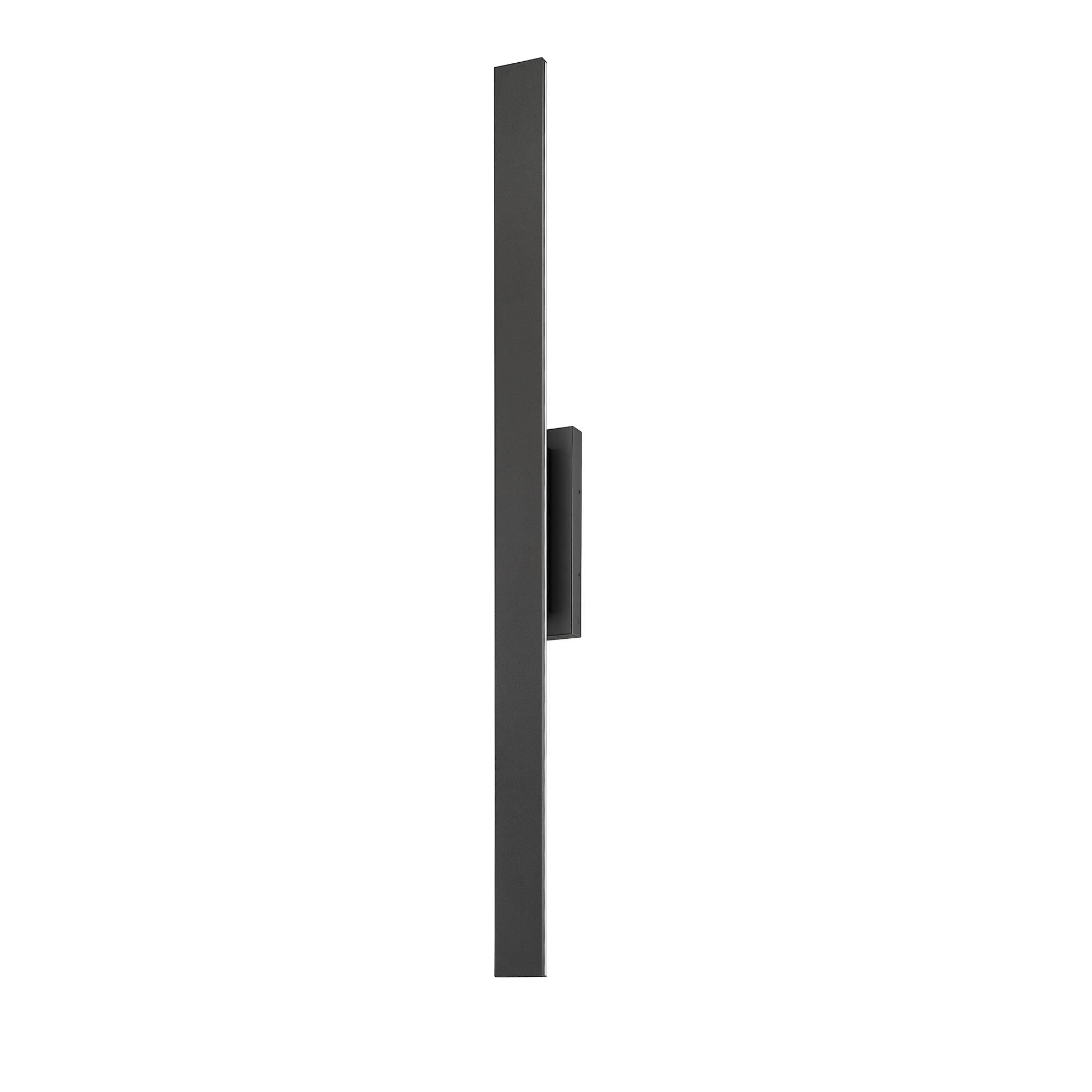 Shown in Sand Black finish and White glass