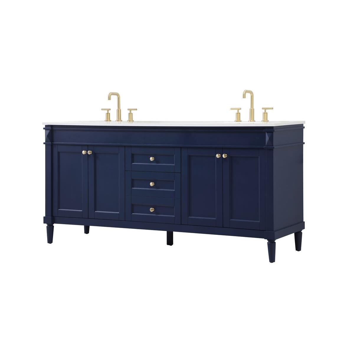 Shown in Blue finish