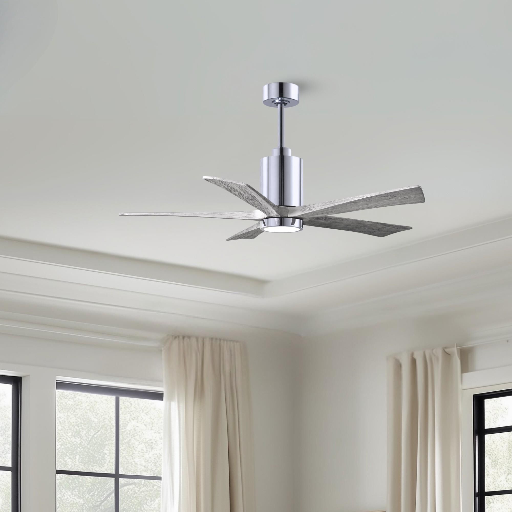 Patricia 52 Inch Ceiling Fan with Light Kit by Matthews Fan Company