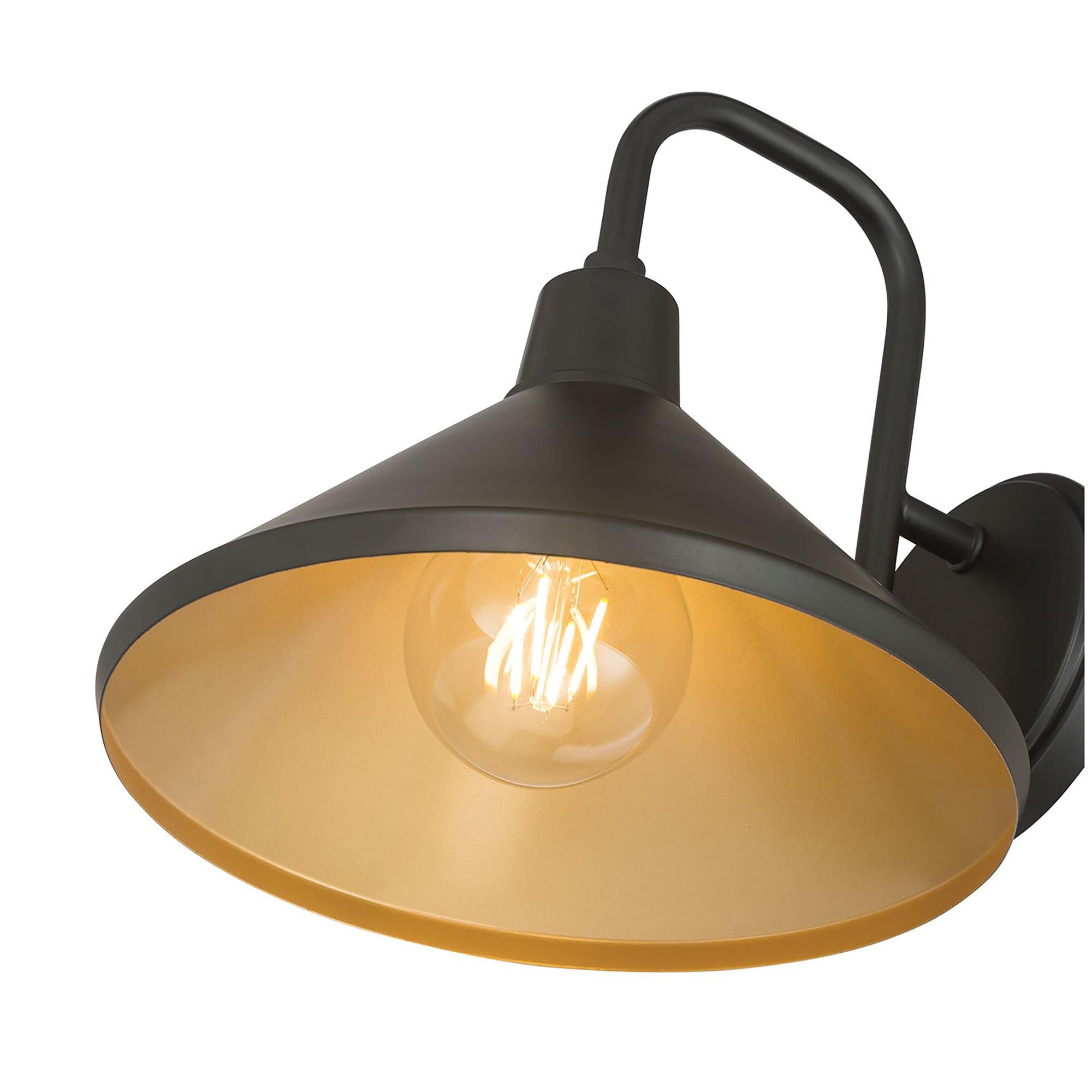 Shown in Powder Coated Black finish