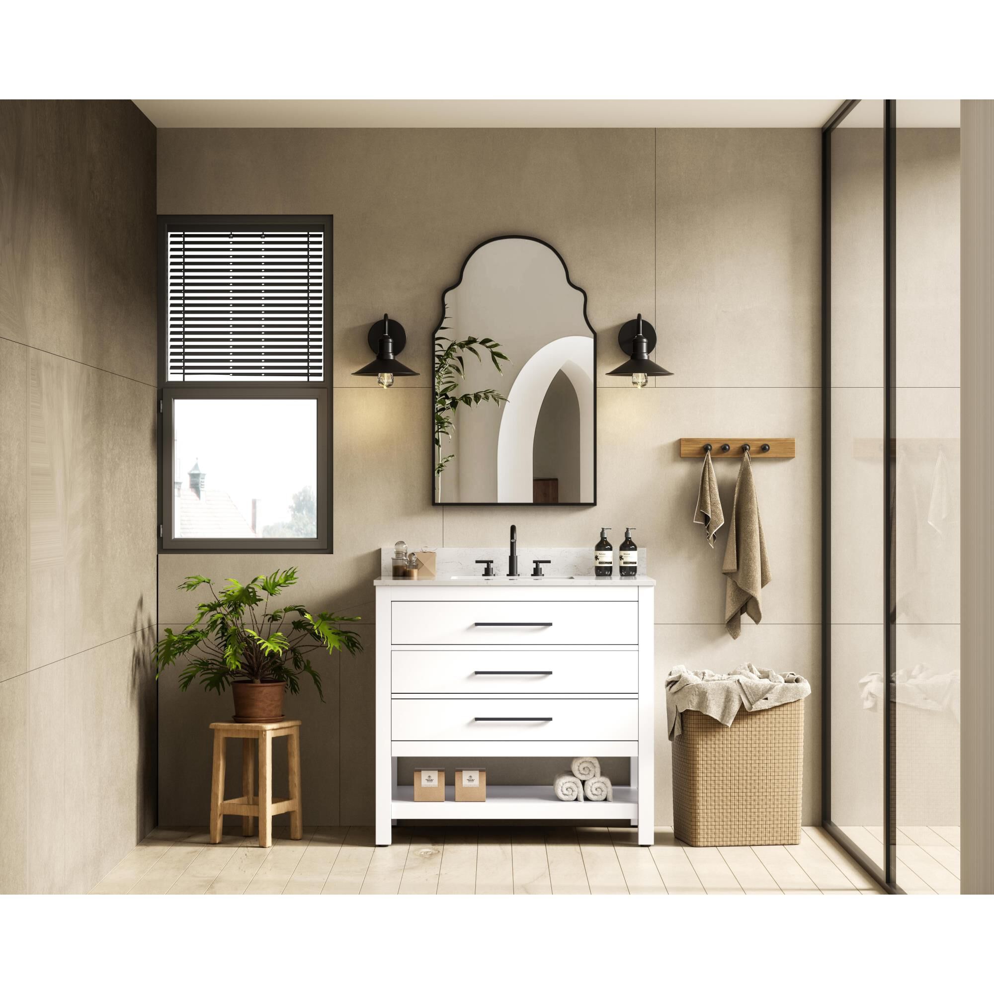 Karson 36 Inch Bath Vanity by Elegant Dcor