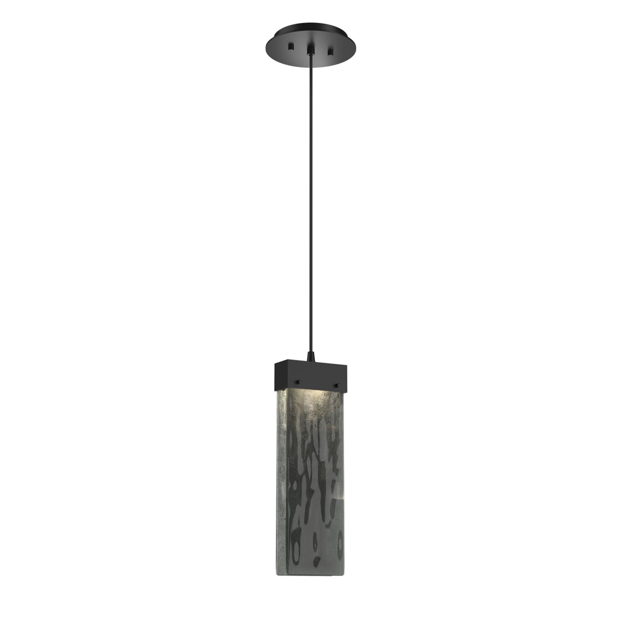 Shown in Matte Black finish and Smoke Granite glass