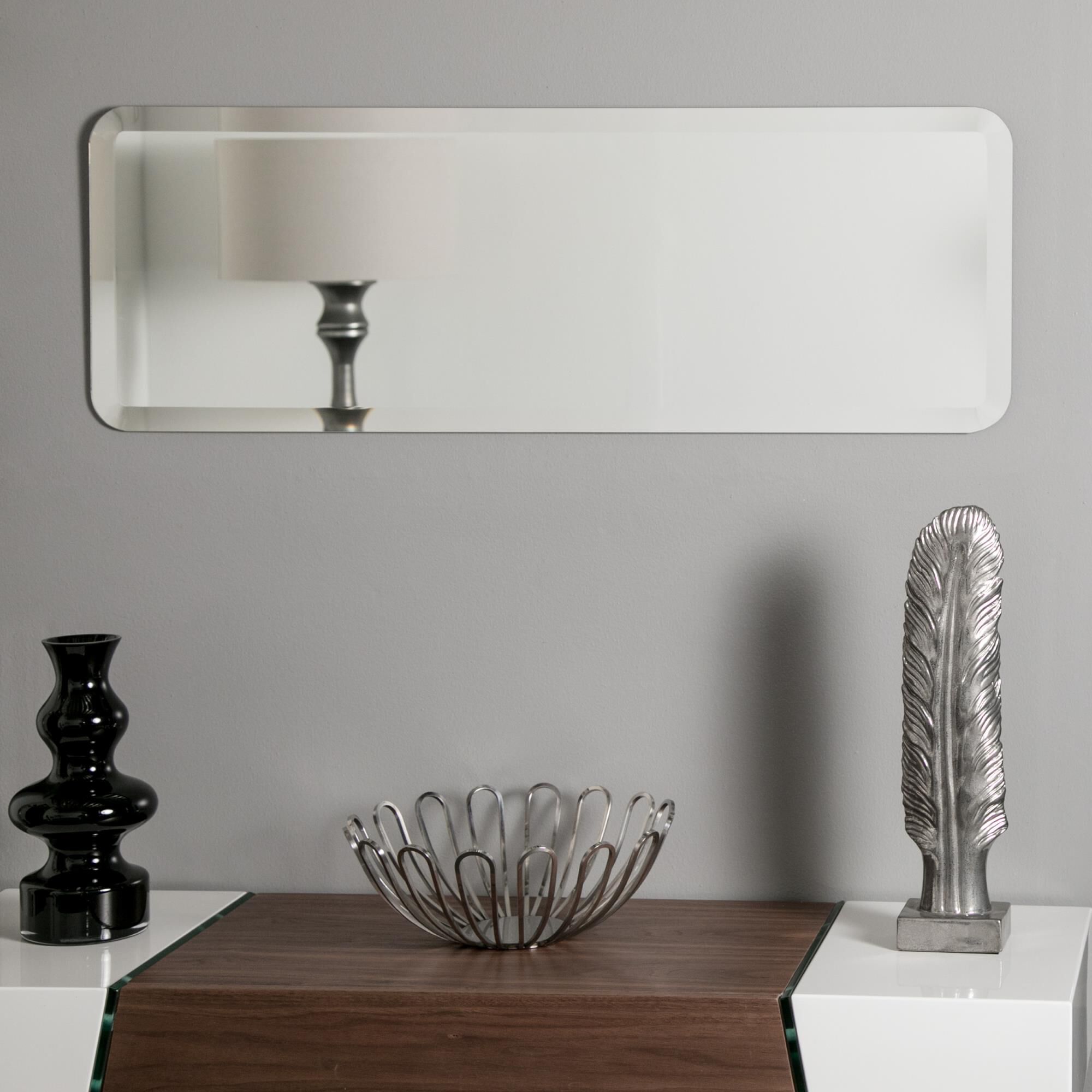 Lunga Bathroom Mirrors by Decor Wonderland