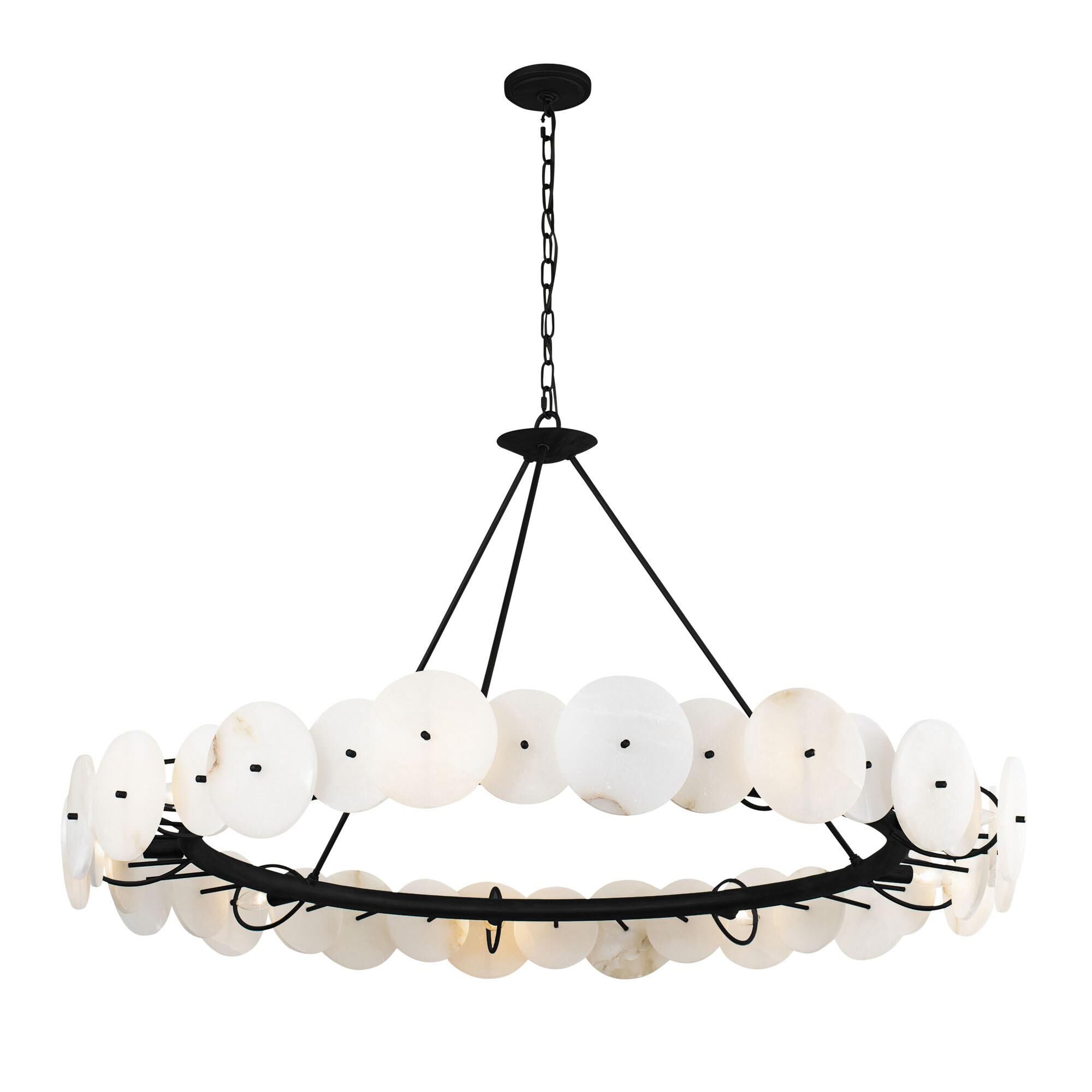 Cosmos 48 Inch 9 Light Chandelier by Varaluz