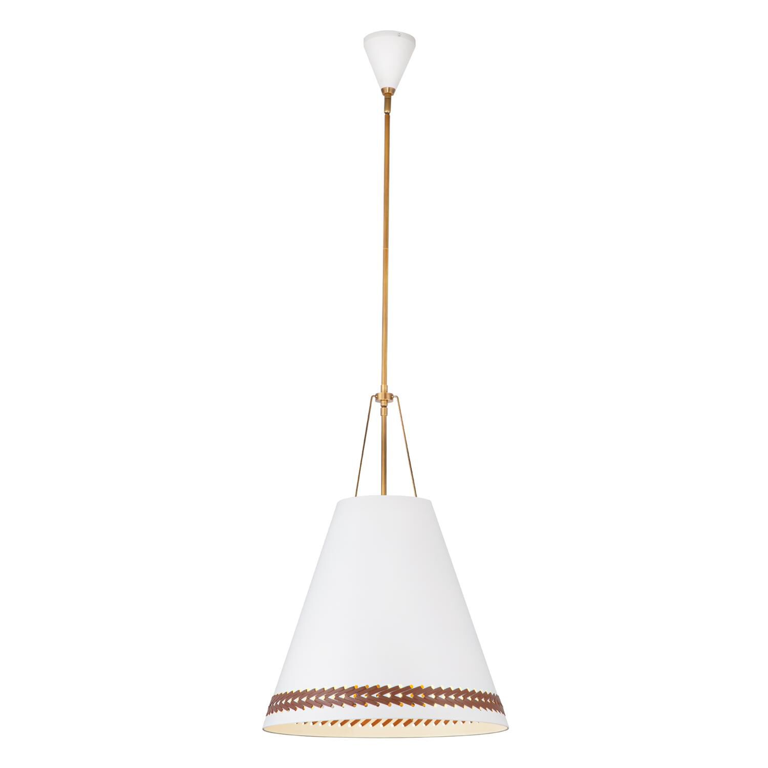 Alan Pepin Brickell Large Pendant by Alora Lighting