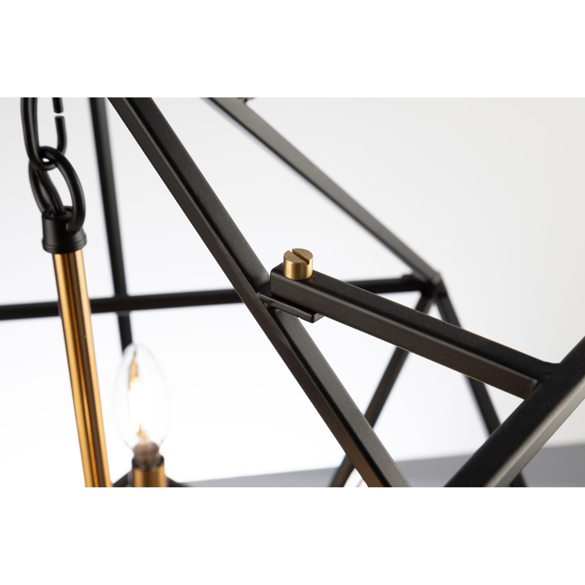 Roxton 25 Inch Cage Pendant by Artcraft