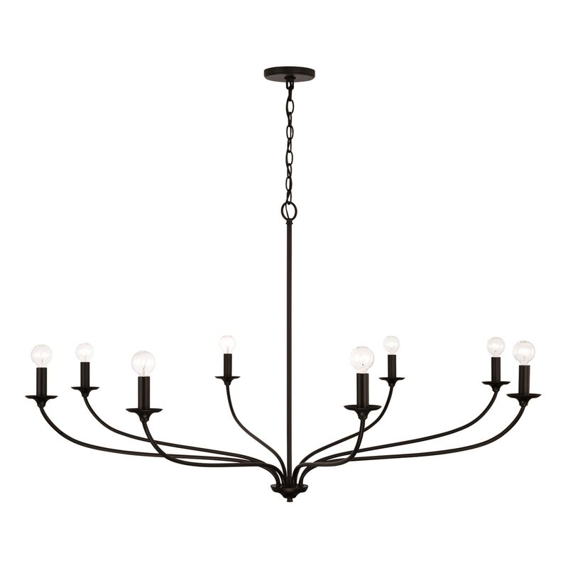 Dolan 52 Inch 8 Light Chandelier by Capital Lighting Fixture Company
