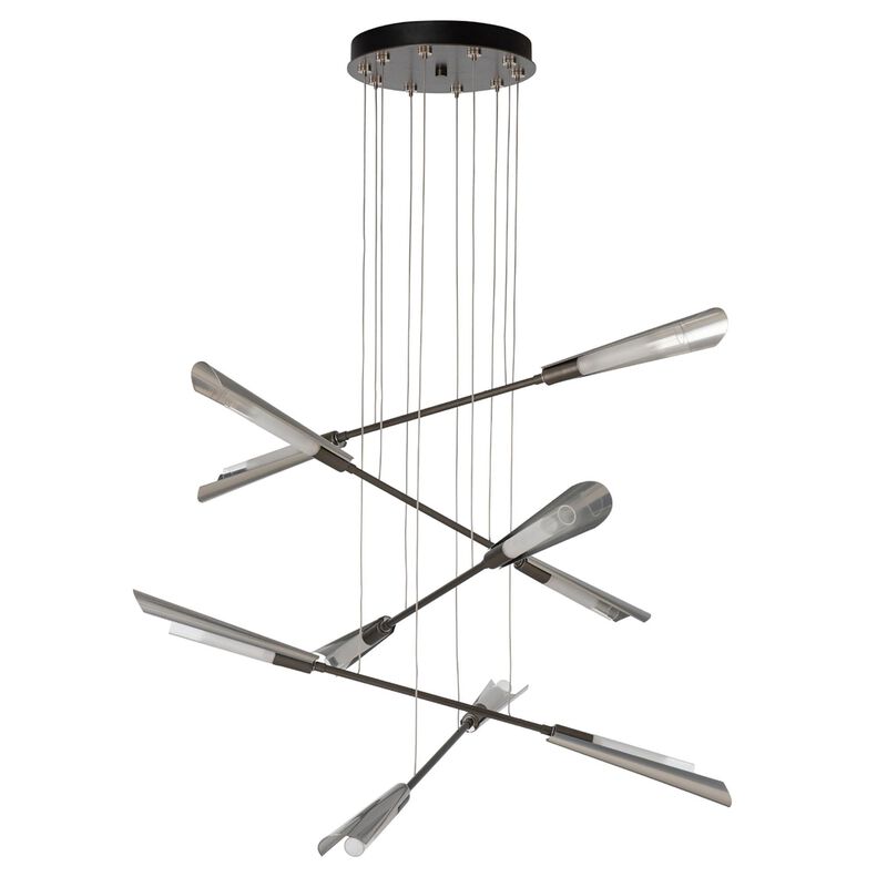 Flight 40 Inch Multi Light Pendant by Hubbardton Forge
