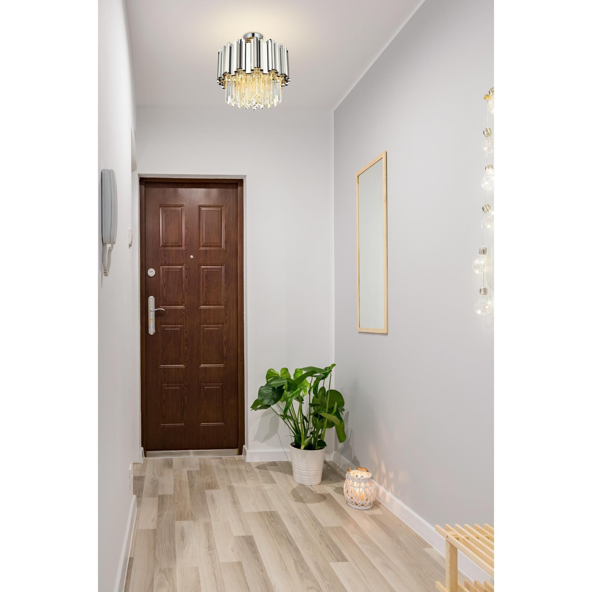 Willow 16 Inch Flush Mount by Elegant Lighting