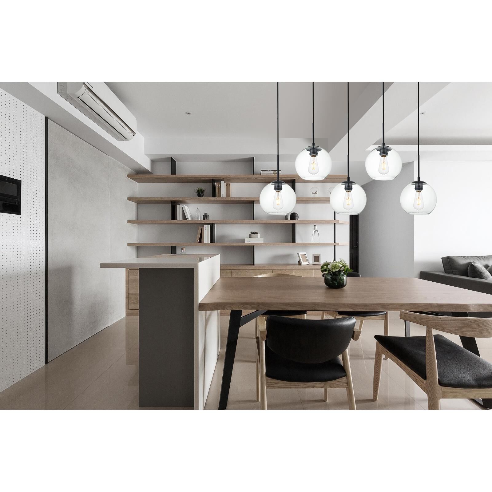 Baxter 42 Inch Linear Suspension Light by Elegant Lighting