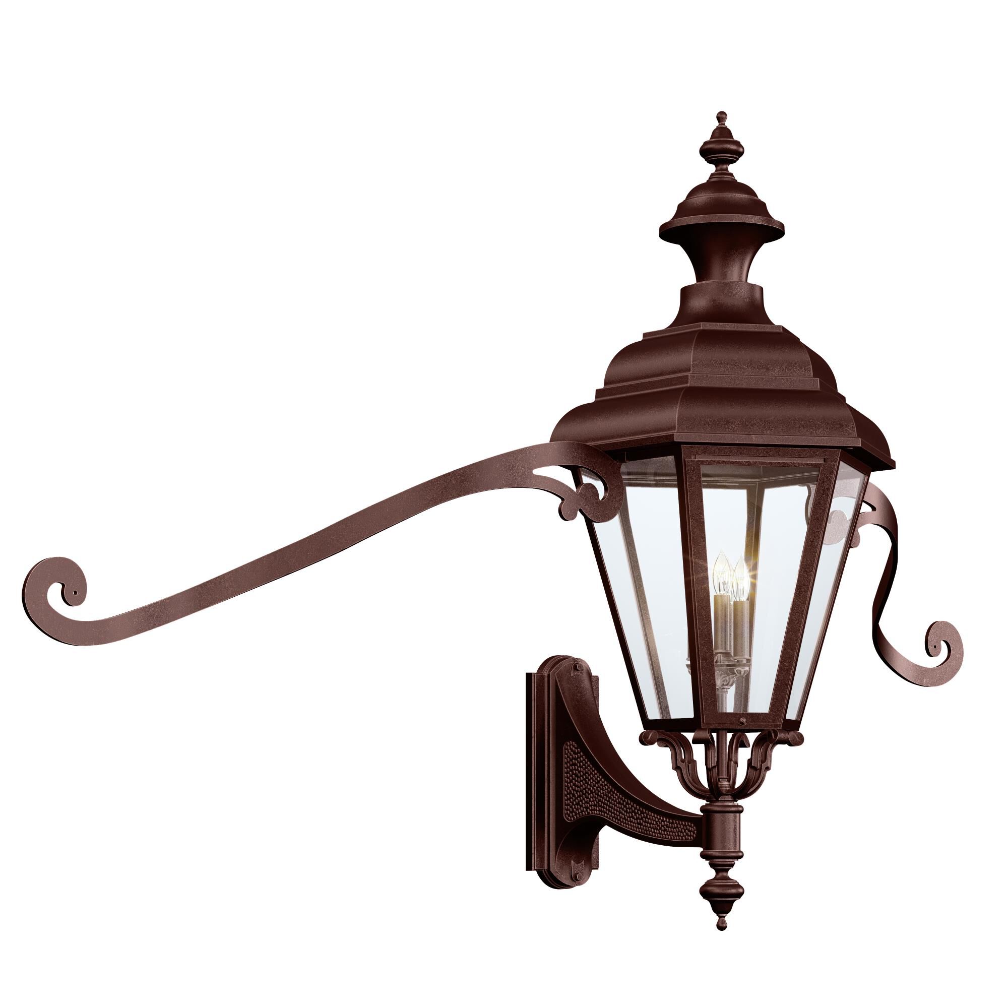 Shown in Shadow Rust finish and Ca glass