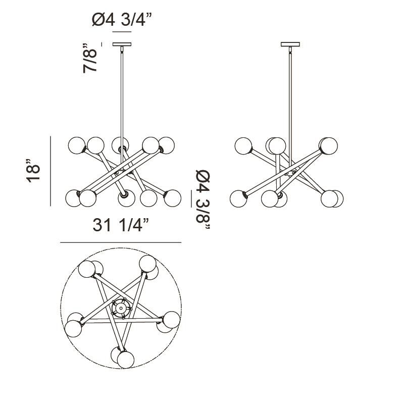 Shown in Black finish