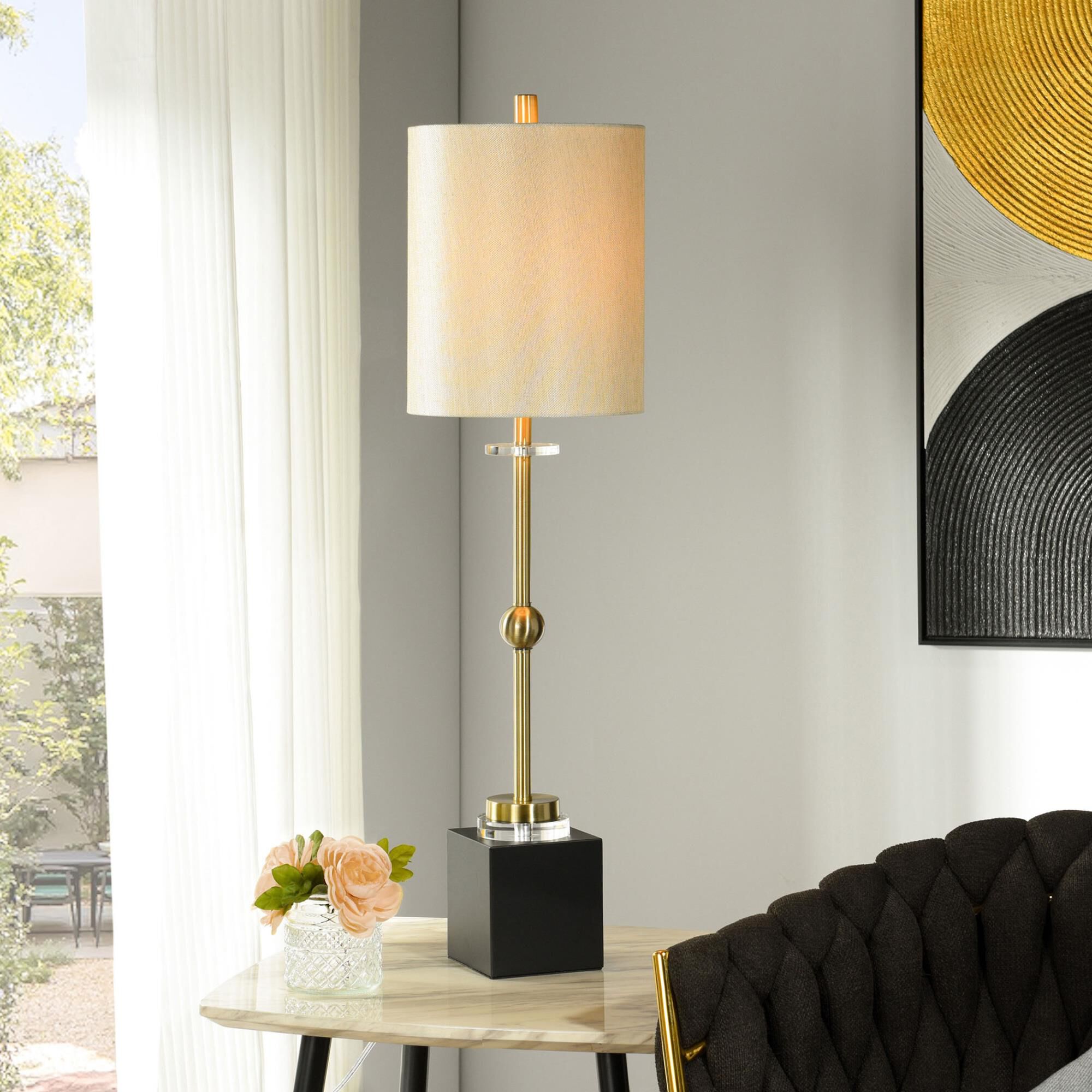 Halle 37 Inch Table Lamp by Stylecraft